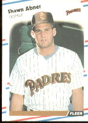 1988 Fleer Baseball Cards      576     Shawn Abner